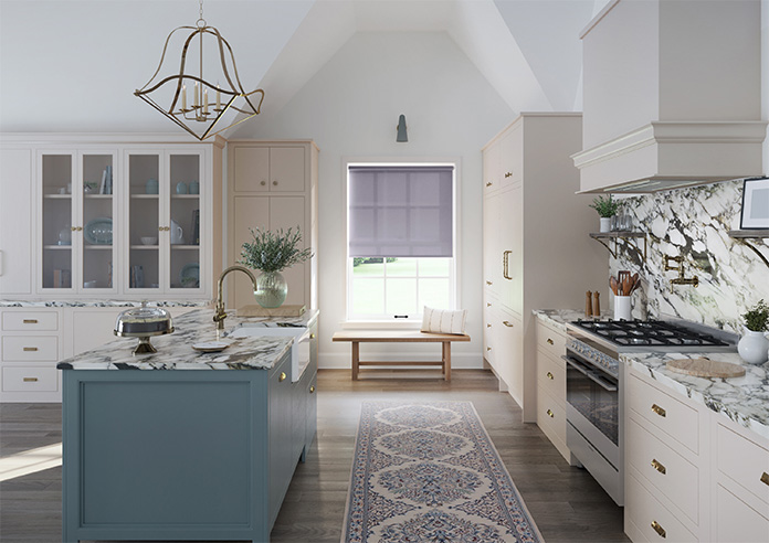 Roma, Light Purple - Twist&Fit Roller Blind - Image 8